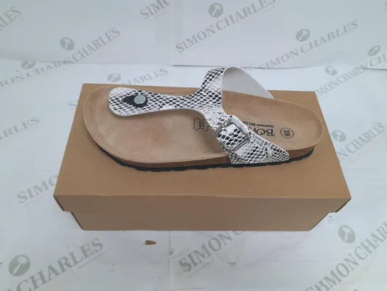 BONOVA GERMAN BIO INNOVATION SIZE 39 OPEN TOE SANDLES