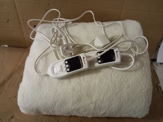 HOMEFRONT ELECTRIC BLANKET DUAL CONTROL KING SIZE