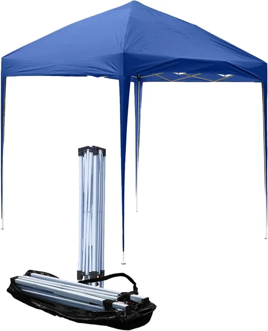 BOXED GARDEN CANOPY GAZEBO - BLUE  // SIZE UNSPECIFIED (1 BOX)