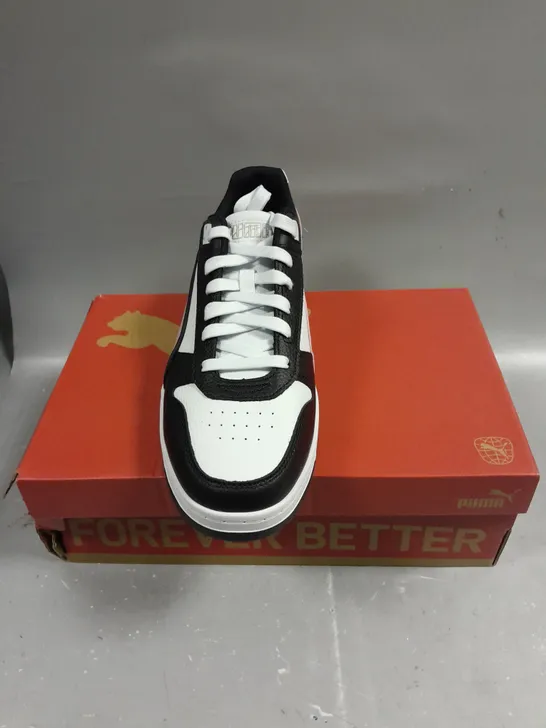 BOXED PAIR OF PUMA RBD GAME LOW TRAINERS - 11