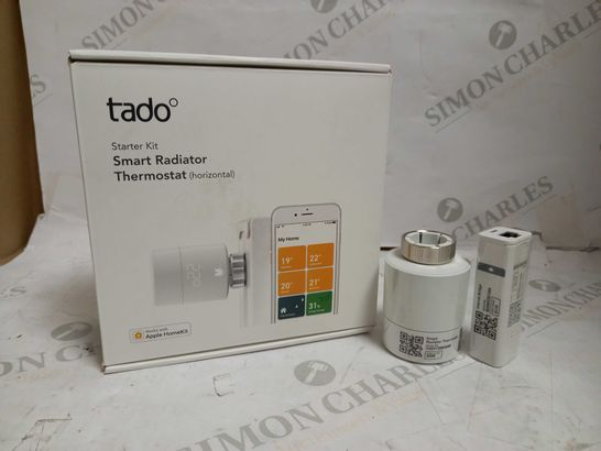 TADO SMART RADIATOR THERMOSTAT STARTER KIT V3+ HORIZONTAL V3P-SK-SRT01HIB01-APL-ML-00