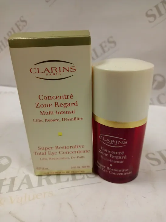 CLARINS PARIS SUPER RESTORATIVE TOTAL EYE CONCENTRATE 15ML