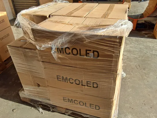 PALLET CONTAINING 13 BRAND NEW 100-PACK BOXES OF EMCOLED 4W LED FILAMENT GLS LAMPS