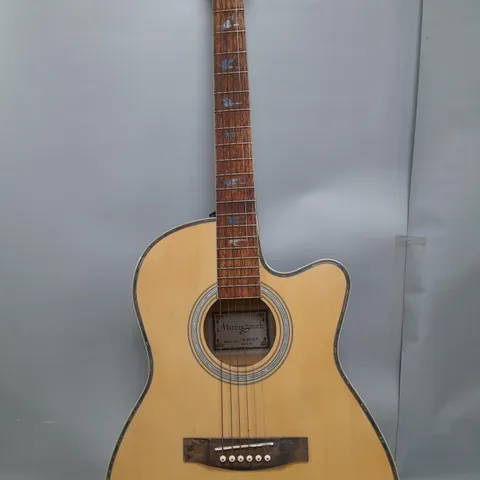 MARTIN SMITH W-401E-N ELECTRO-ACOUSTIC GUITAR - collection only