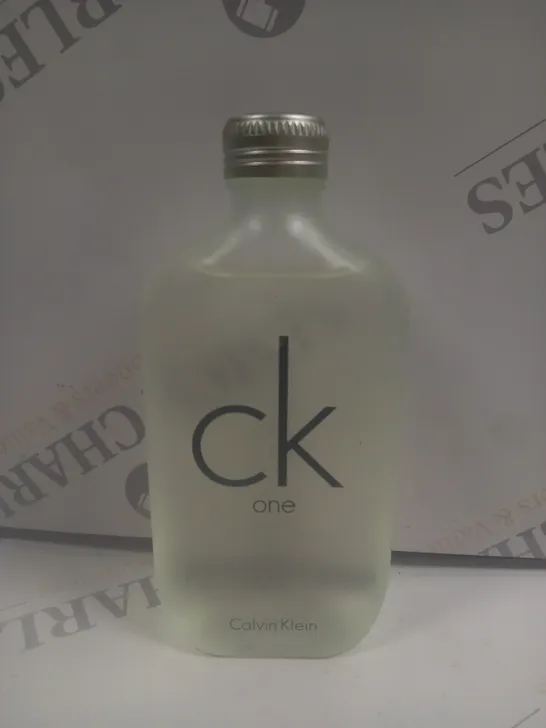 CALVIN KLEIN CK ONE EAU DE TOILETTE - 200ML