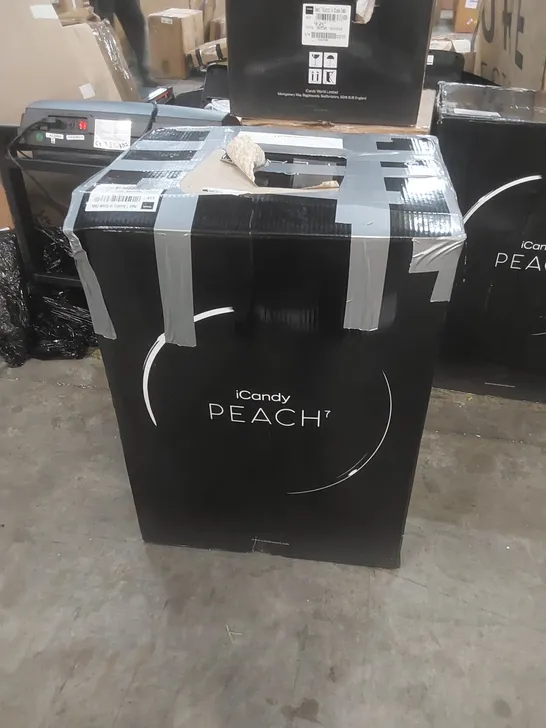 BOXED ICANDY PEACH 7 BISCOTTI ON BLONDE BABY STROLLER 