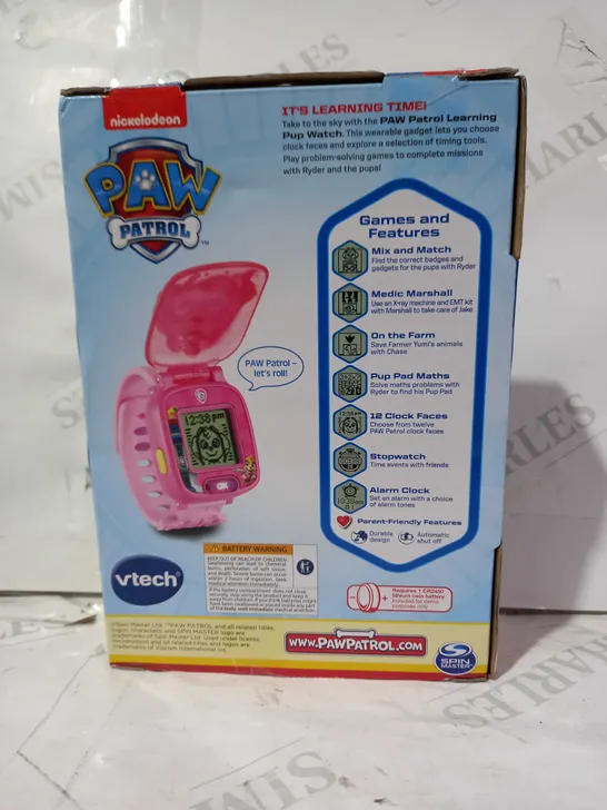 VTECH PAW PATROL LEARNING PUP WATCH - SKYE