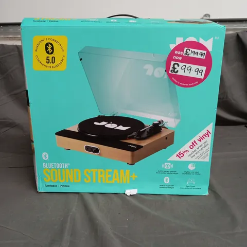 JAM X4 SOUND SYSTEM+ BLUETOOTH TURNTABLES