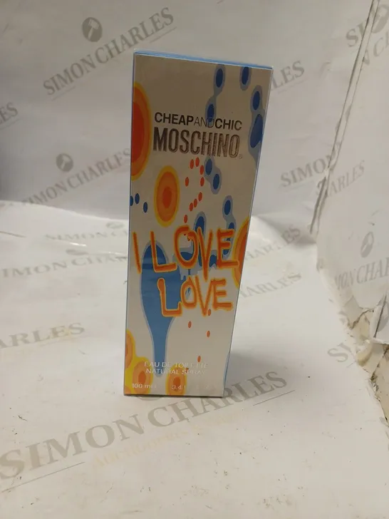 BOXED AND SEALED CHEAP AND CHIC MOSCHINO EAU DE TOILETTE 100ML