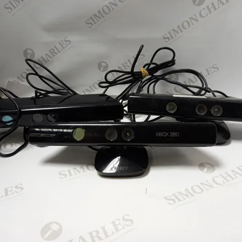 LOT OF APPROX 12 ASSORTED XBOX 360 KINECT SENSORS 