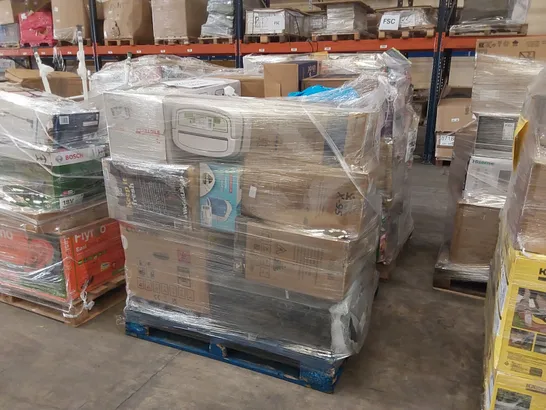 PALLET OF APPROXIMATELY 22 UNPROCESSED RAW RETURN HOUSEHOLD AND ELECTRICAL GOODS TO INCLUDE;