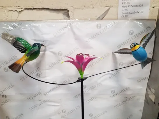 3 BOXED HOME2GARDEN HUMMINGBIRD WINDSPINNER (3 BOXES)