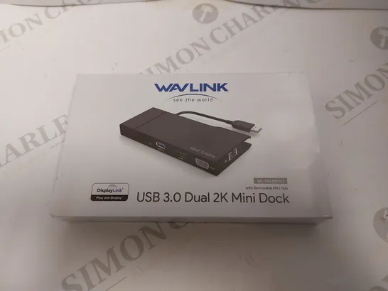 BOXED SEALED WAVLINK USB 3.0 DUAL 2K MINI DOCK