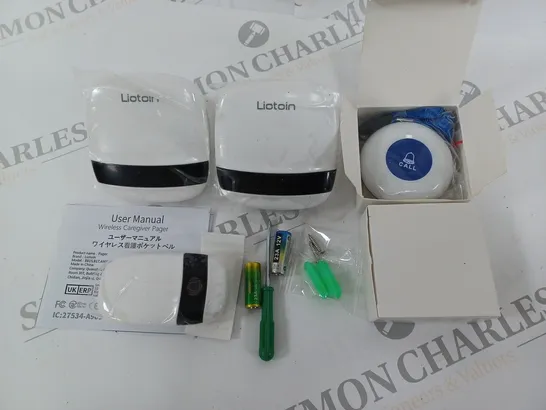 BOXED WIRELESS CAREGIVER PAGER