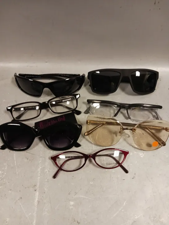 APPROXIMATELY 15 ASSORTED GLASSES/SUNGLASSES IN VARIOUS DESIGNS 