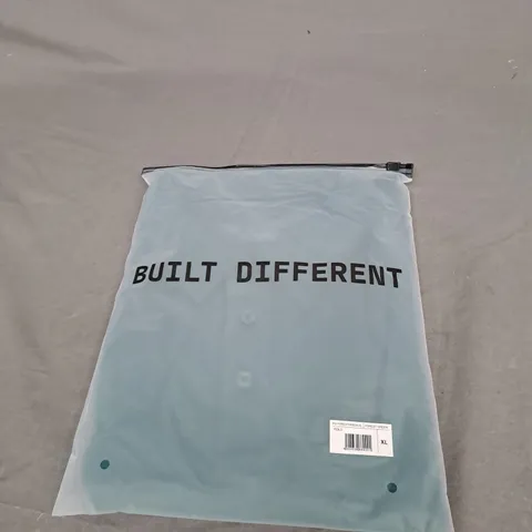 BAGGED BUILT DIFFERENT POLO TEE SIZE XL