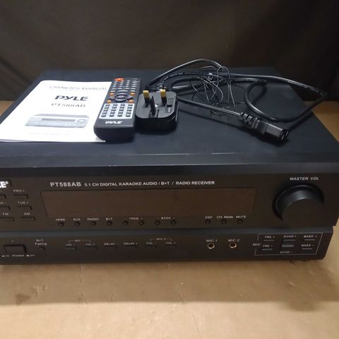 BOXED PYLE PT588AB 5.1 CHANNEL HOME THEATER RECEIVER WITH BLUETOOTH