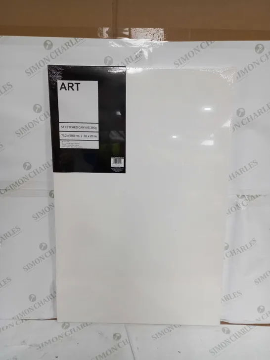 BOXED SEALED HOBBYCRAFT ART STRETCHED CANVAS 280G - 76.2 X 50.8CM