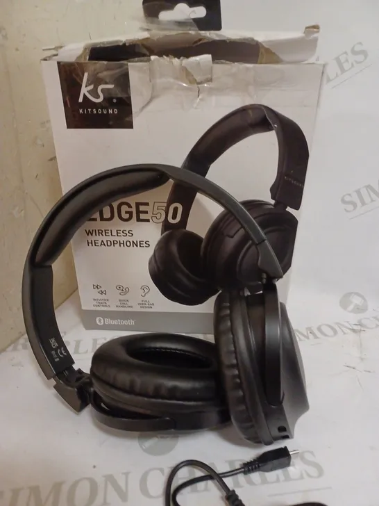 KITSOUND EDGE50 WIRELESS HEADPHONES 