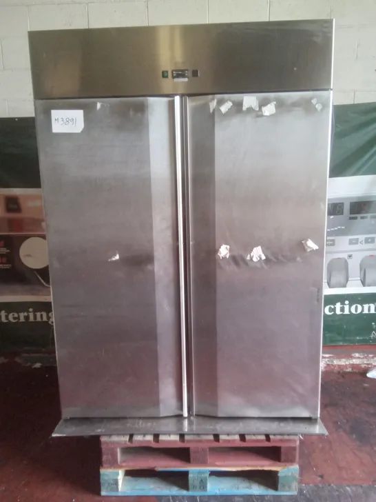 SPA TN 140 DOUBLE DOOR FRIDGE 