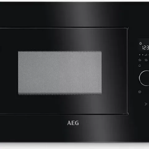 AEG INTEGRATED MICROWAVE 25.37L BLACK Model MBE2658SEB