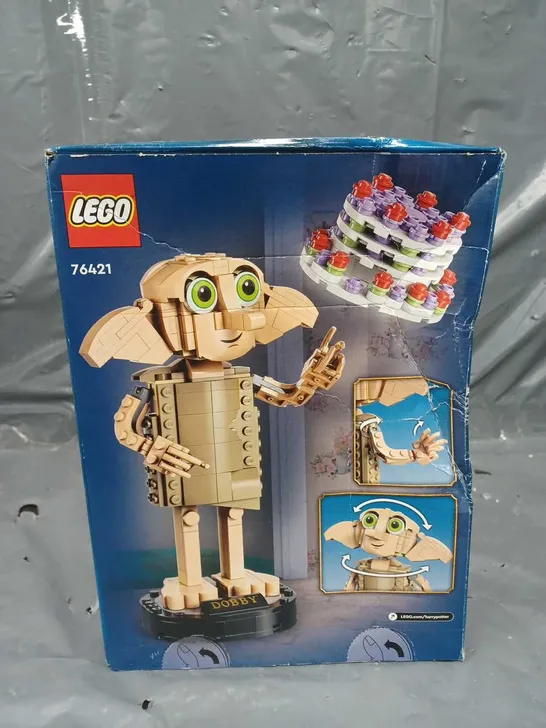 BOXED LEGO HARRY POTTER DOBBY THE HOUSE ELF 76421 RRP £24.99