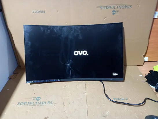 LENOVO G32QC-10 31.5 INCH QHD 144HZ CURVED MONITOR