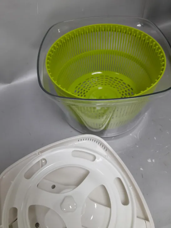 COOK'S ESSENTIALS PULL CORD SALAD SPINNER