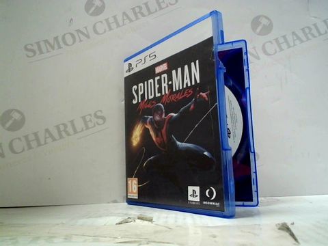 MARVEL SPIDER-MAN MILES MORALES PLAYSTATION 5 GAME