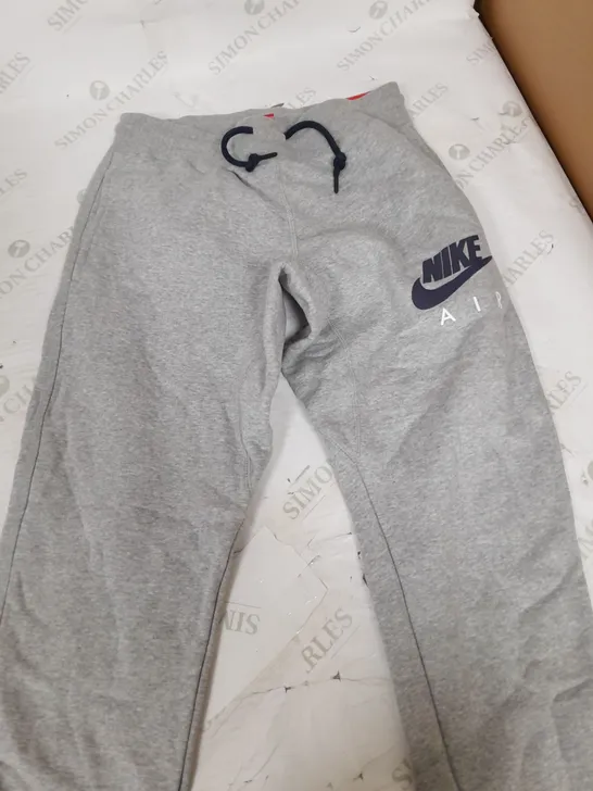 NIKE AIR SLIM GREY JOGGERS - MEDIUM