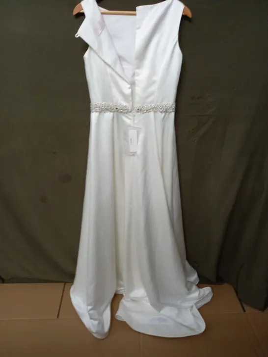 EMMA BRIDALS EMBELLISHED DRESS  - SIZE 10