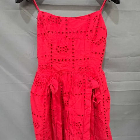 DAMSON MADDER RED SHORT DRESS