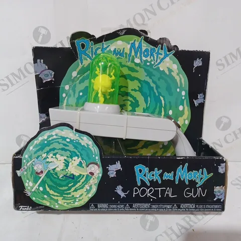 BOXED RICK AND MORTY PORTAL GUN