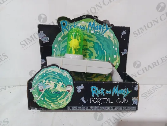 BOXED RICK AND MORTY PORTAL GUN