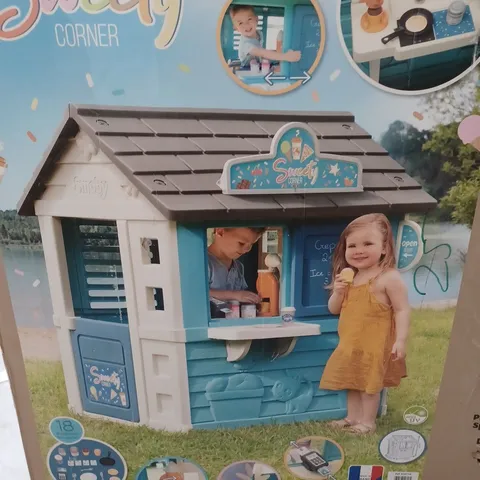 BOXED SWEET CORNER PLAYHOUSE - COLLECTION ONLY