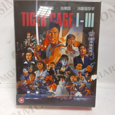 SEALED TIGER CAGE I-III COLLECTOR'S EDITION BLU-RAY SET WITH 100PG BOOKLET & POSTER