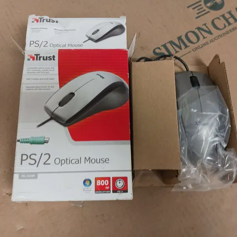 BOXED TRUST PS/2 OPTICAL MOUSE