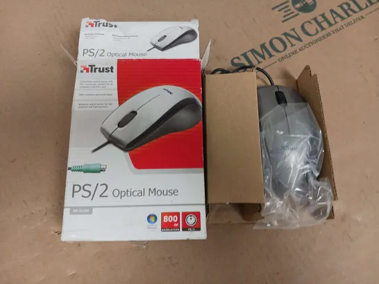 BOXED TRUST PS/2 OPTICAL MOUSE