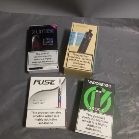 APPROXIMATELY 20 BOXED E-CIGARETTES TO INCLUDE OXVA, VAPORESSO, INNOKIN ETC 