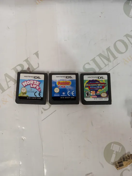 X3 NINTENDO DS GAMES 