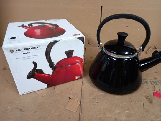 LE CREUSET KONE STOVE-TOP KETTLE WITH WHISTLE
