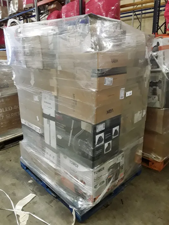 PALLET OF APPROXIMATELY 40 UNPROCESSED RAW RETURN HOUSEHOLD AND ELECTRICAL GOODS TO INCLUDE;