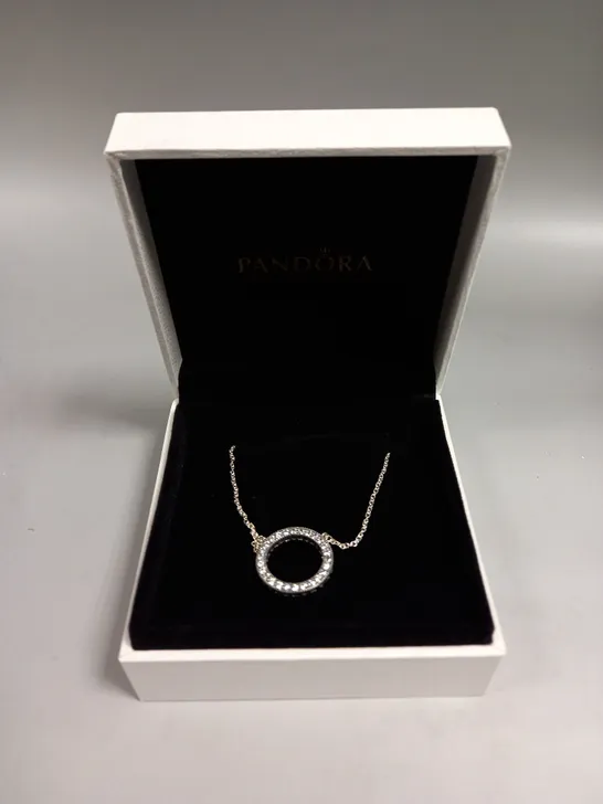 PANDORA CIRCLE OF SPARKLE NECKLACE  