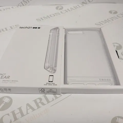 10 BRAND NEW BOXED TECH 21 IMPACT CLEAR PROTECT REVEAL PHONE CASES FOR IPHONE 7 PLUS