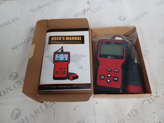 BOXED FOSEAL OBDII DIAGNOSTICS 