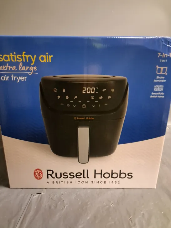 BOXED RUSSELL HOBBS EXTRA LARGE AIR FRYER