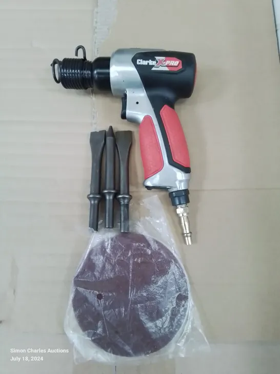 CLARKE X PRO SHORT NOSE 150MM AIR HAMMER KIT