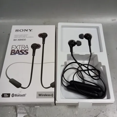 BOXED SONY WI-XB00 WIRELESS EARPHONES 