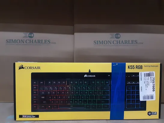 BOXED CORSAIR K55 GB GAMING KEYBOARD 