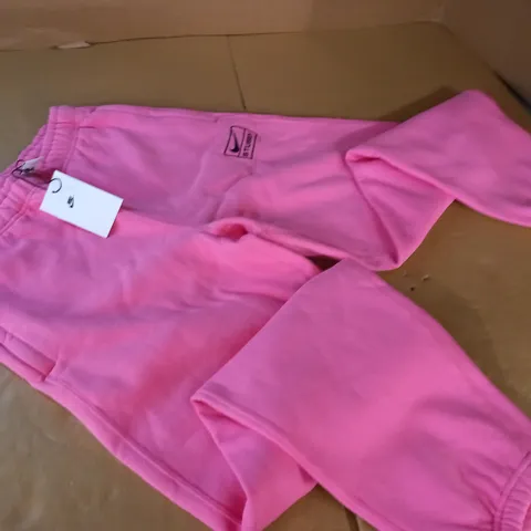 NIKE STUSSY ADULT UNISEX PINK SWEAT PANTS - XS